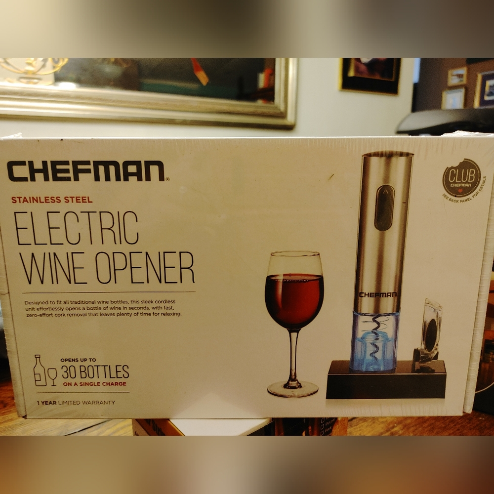 Electric wine opener